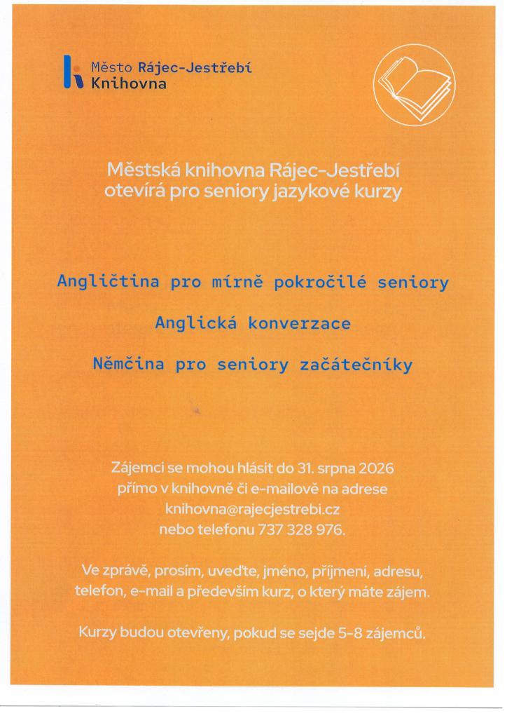 - jazykové kurzy 